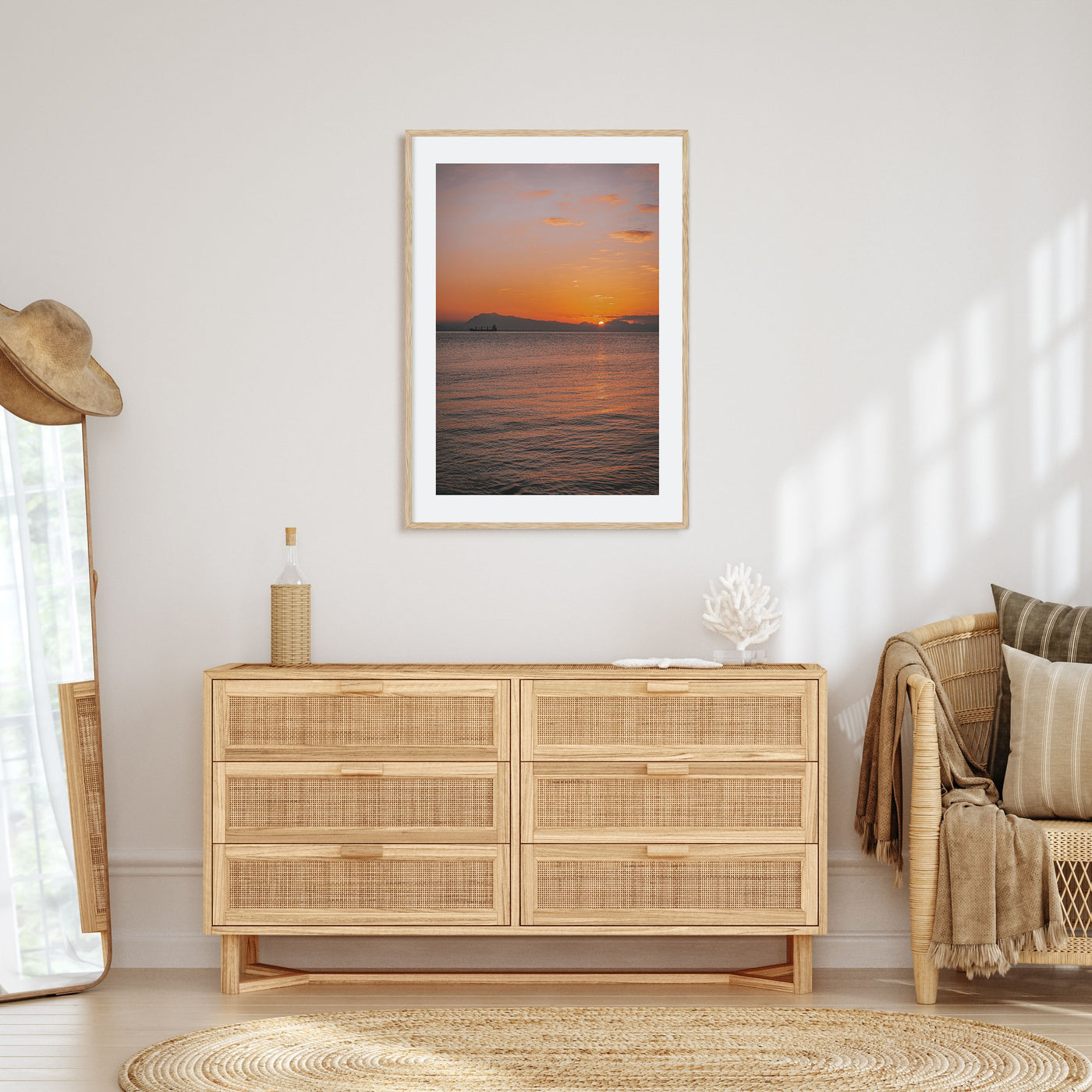 Tyrrhenian Sea Photo Color Poster