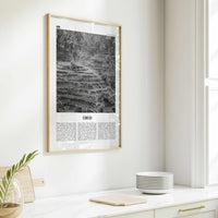 Ubud Print Black and White, Ubud Wall Art, Ubud Poster, Ubud Photo, Ubud Wall Décor, Ubud Map, Bali, Indonesia