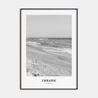 Ukraine Portrait B&W No 1 Poster
