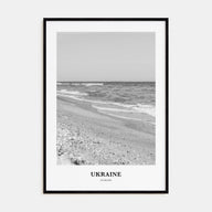Ukraine Portrait B&W No 1 Poster