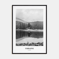 Ukraine Portrait B&W No 2 Poster