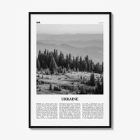 Ukraine Print Black and White No 2, Ukraine Wall Art, Ukraine Poster, Ukraine Photo, Ukraine Wall Decor, Україн, Ukrayina
