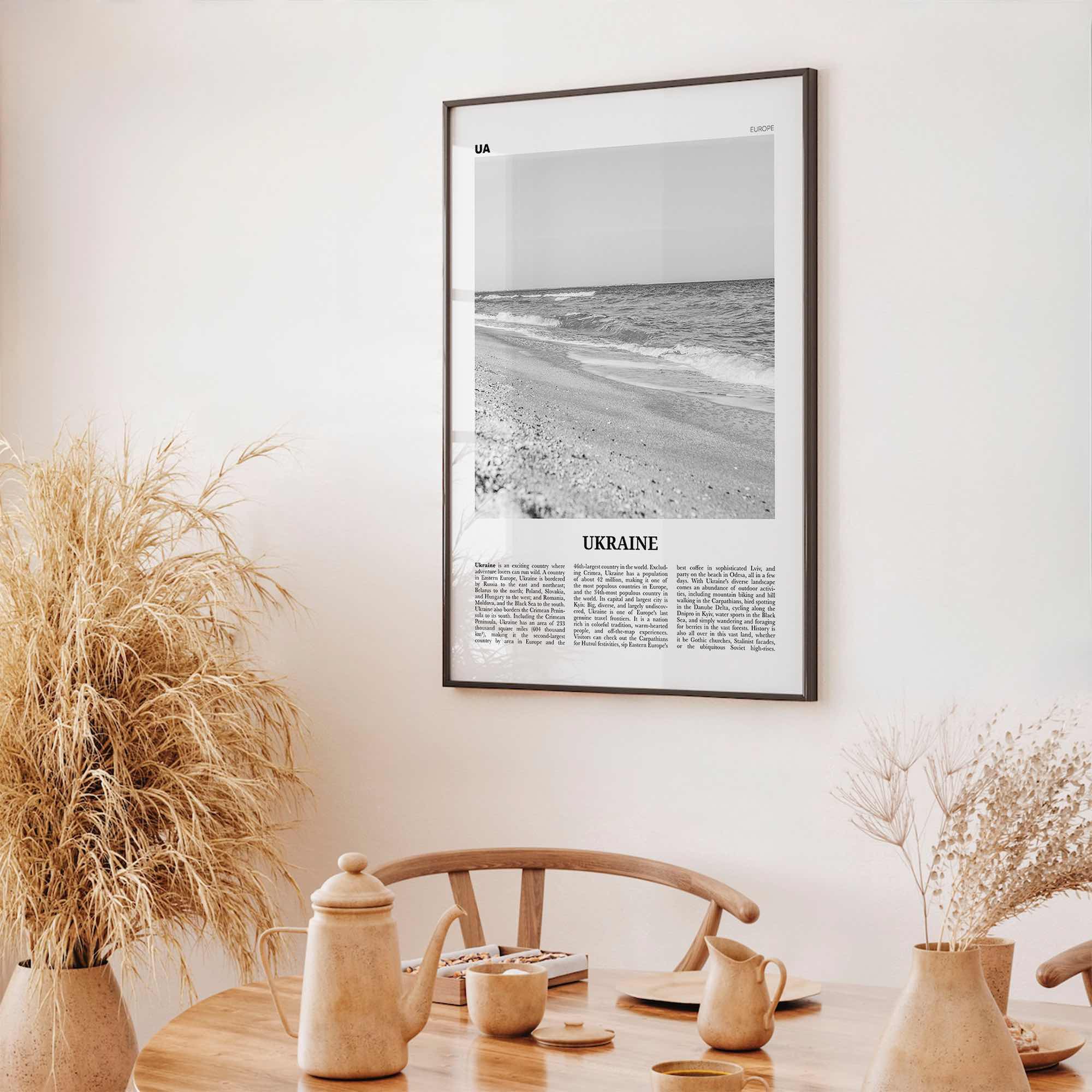 Ukraine Print Black and White No 3, Ukraine Wall Art, Ukraine Poster, Ukraine Photo, Ukraine Wall Decor, Country Print, Україн, Ukrayina