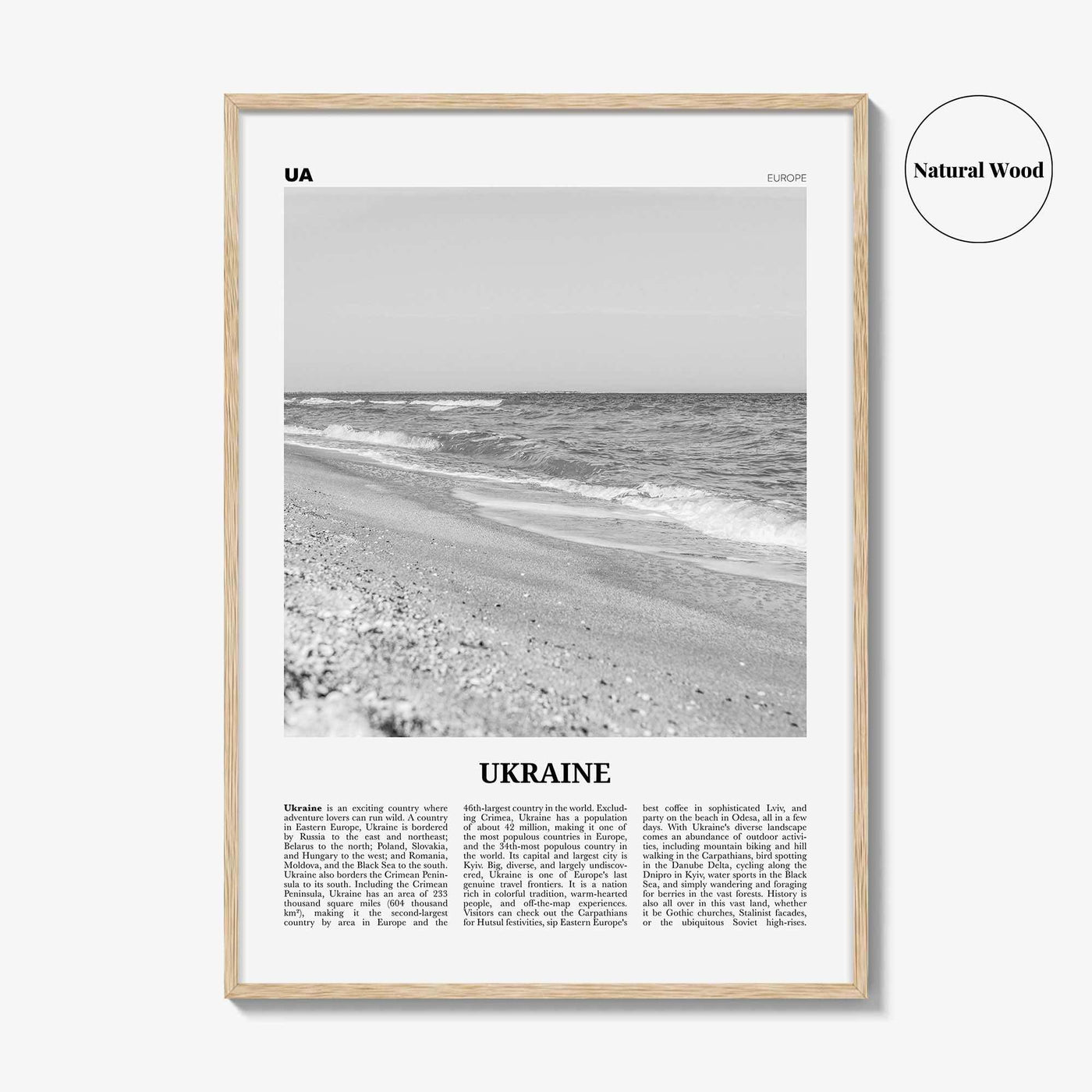 Ukraine Print Black and White No 3, Ukraine Wall Art, Ukraine Poster, Ukraine Photo, Ukraine Wall Decor, Country Print, Україн, Ukrayina