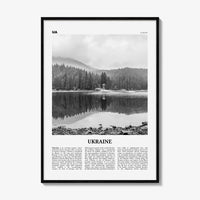 Ukraine Print Black and White No 4, Ukraine Wall Art, Ukraine Poster, Ukraine Photo, Ukraine Wall Decor, Country Print, Україн, Ukrayina