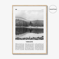 Ukraine Print Black and White No 4, Ukraine Wall Art, Ukraine Poster, Ukraine Photo, Ukraine Wall Decor, Country Print, Україн, Ukrayina