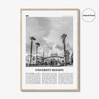 University Heights Print Black and White, University Heights Wall Art, University Heights, University Heights Photo, San Diego, California
