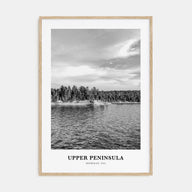 Upper Peninsula Portrait B&W Poster