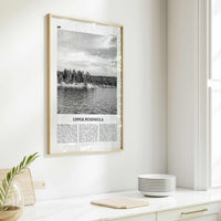 Upper Peninsula Print Black and White, Upper Peninsula Wall Art, Upper Peninsula Poster, Upper Peninsula Photo, Upper Peninsula Map Michigan