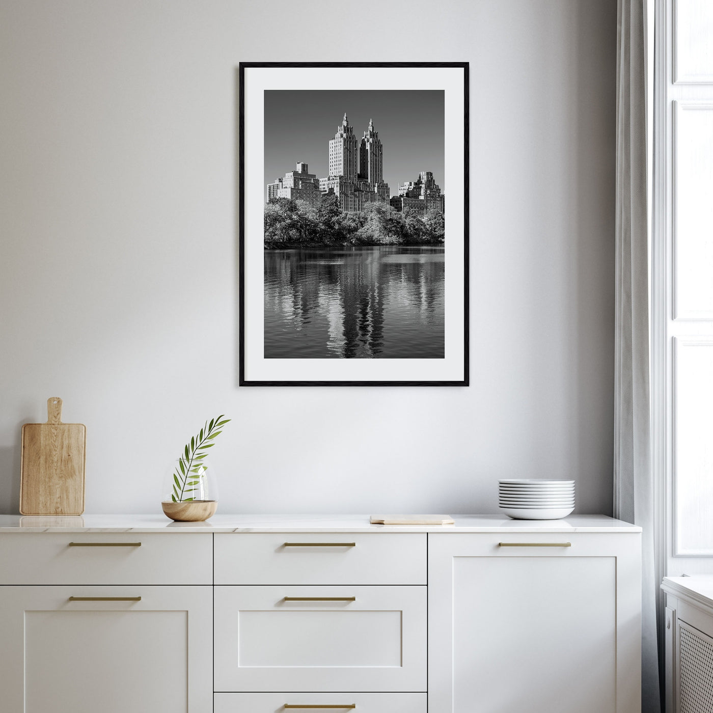 Upper West Side Photo B&W No 2 Poster