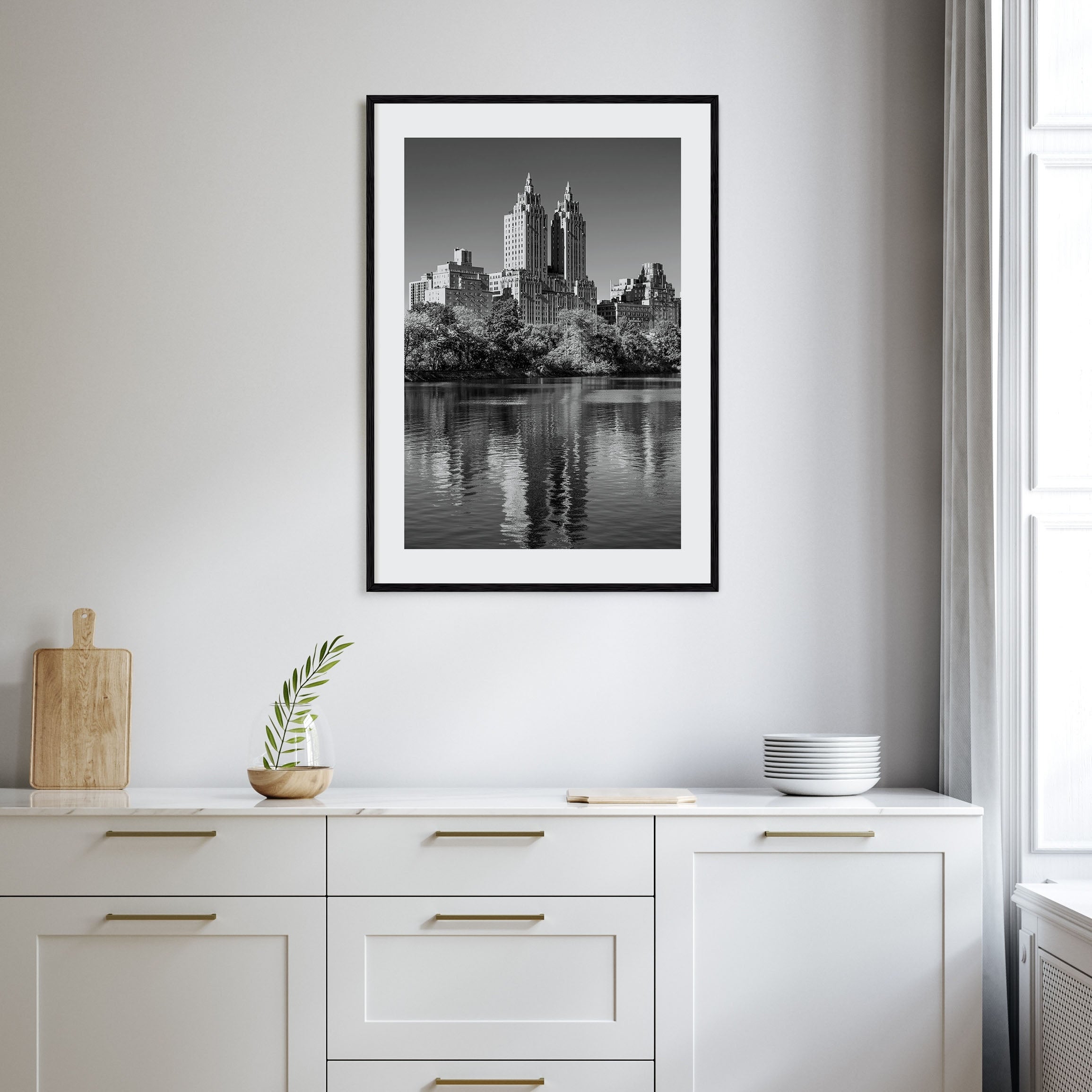 Upper West Side Photo B&W No 2 Poster