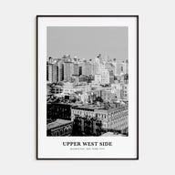 Upper West Side Portrait B&W Poster