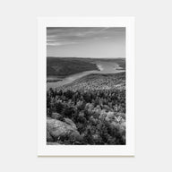 Upstate New York Photo B&W Poster