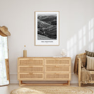 Ural Mountains Portrait B&W Poster