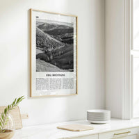 Ural Mountains Print Black and White, Ural Mountains Wall Art, Ural Mountains Poster, Ural Mountains Photo, Ural Mountains Wall Décor, Asia