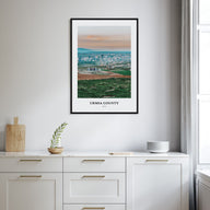 Urmia (County) Portrait Color Poster