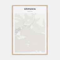 Ushuaia Map Portrait Poster