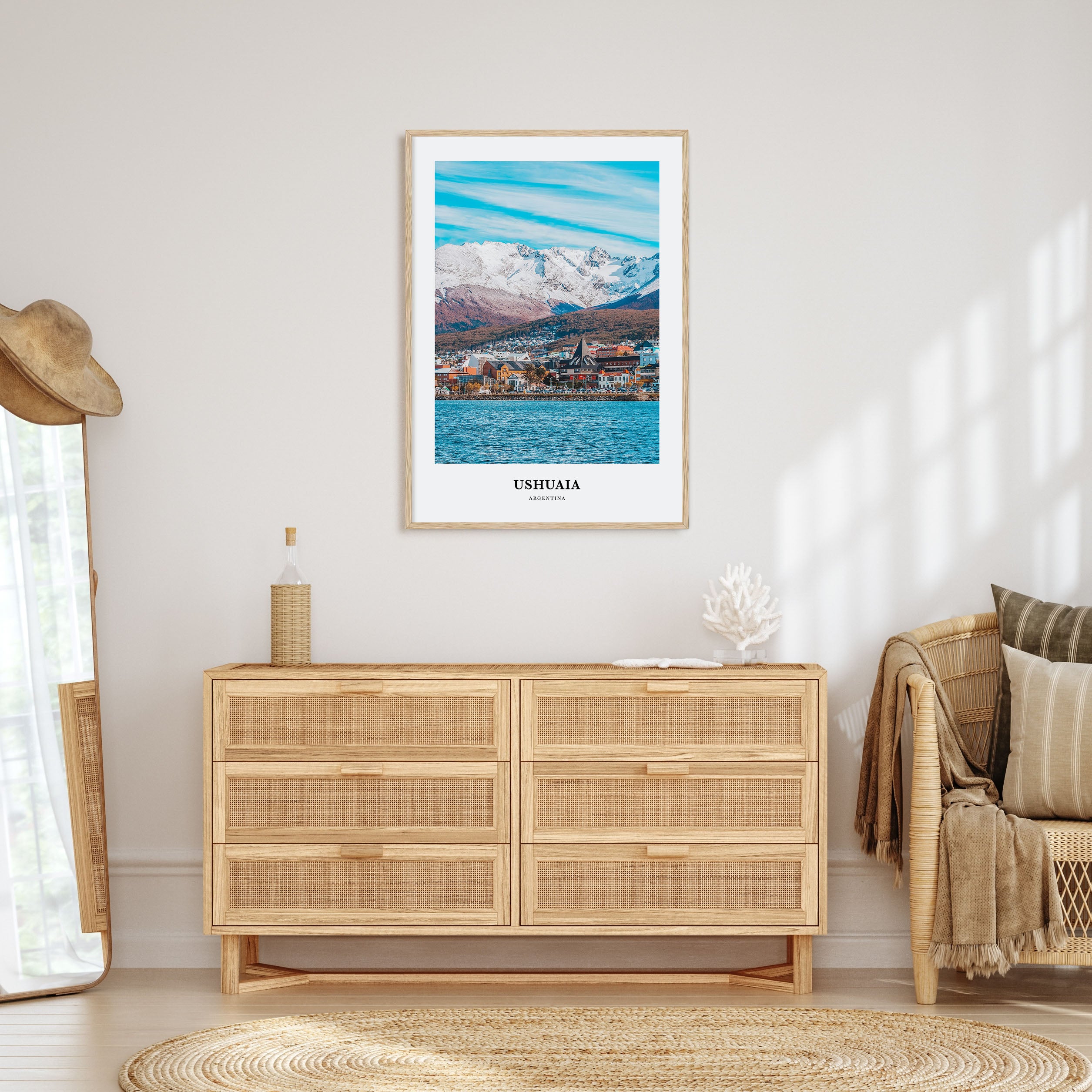 Ushuaia Portrait Color Poster