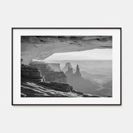 Utah Landscape B&W Poster
