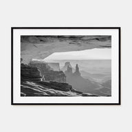 Utah Landscape B&W Poster