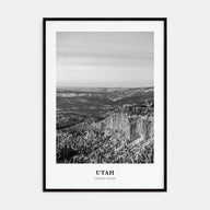 Utah Portrait B&W No 1 Poster