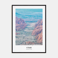 Utah Portrait Color No 1 Poster