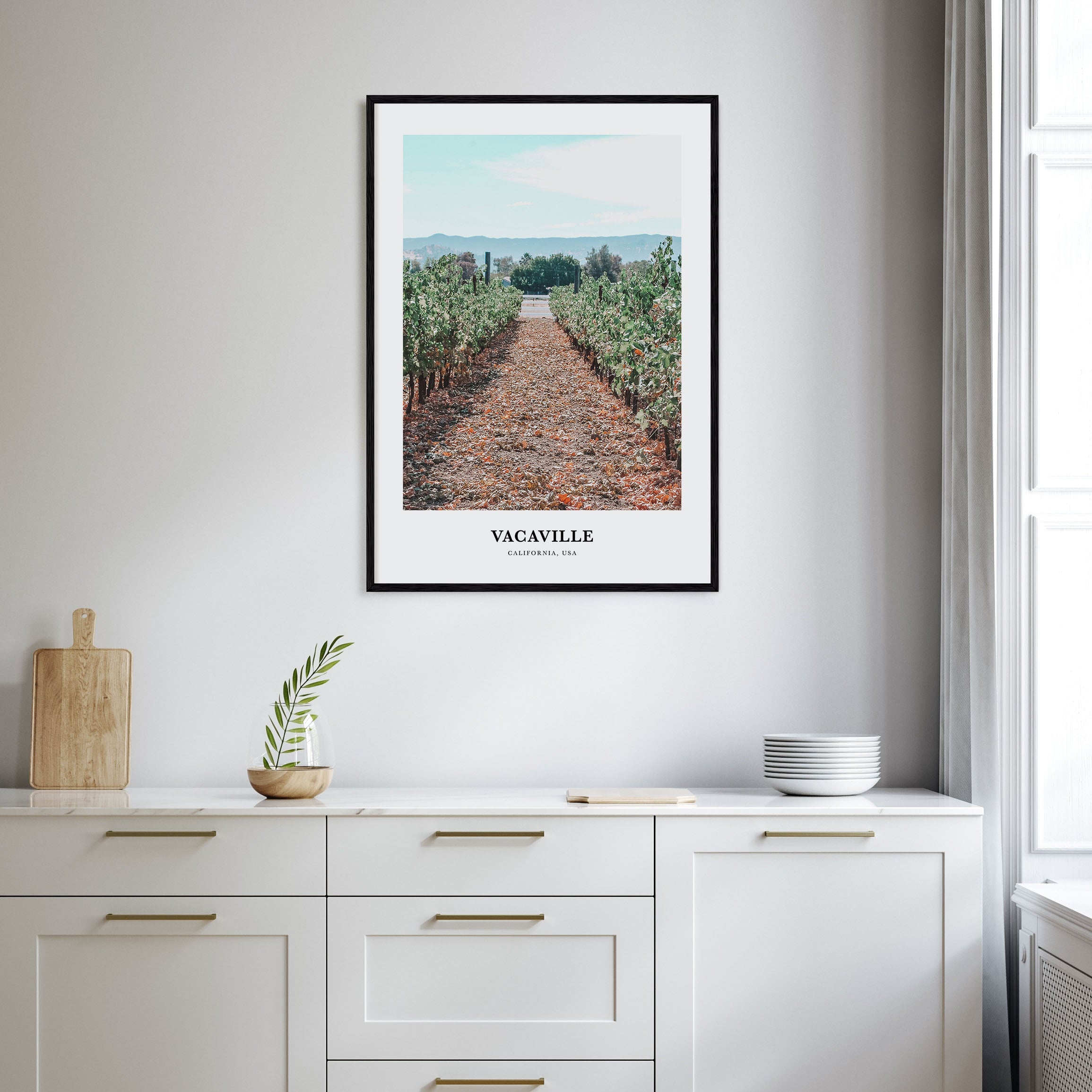 Vacaville Portrait Color Poster