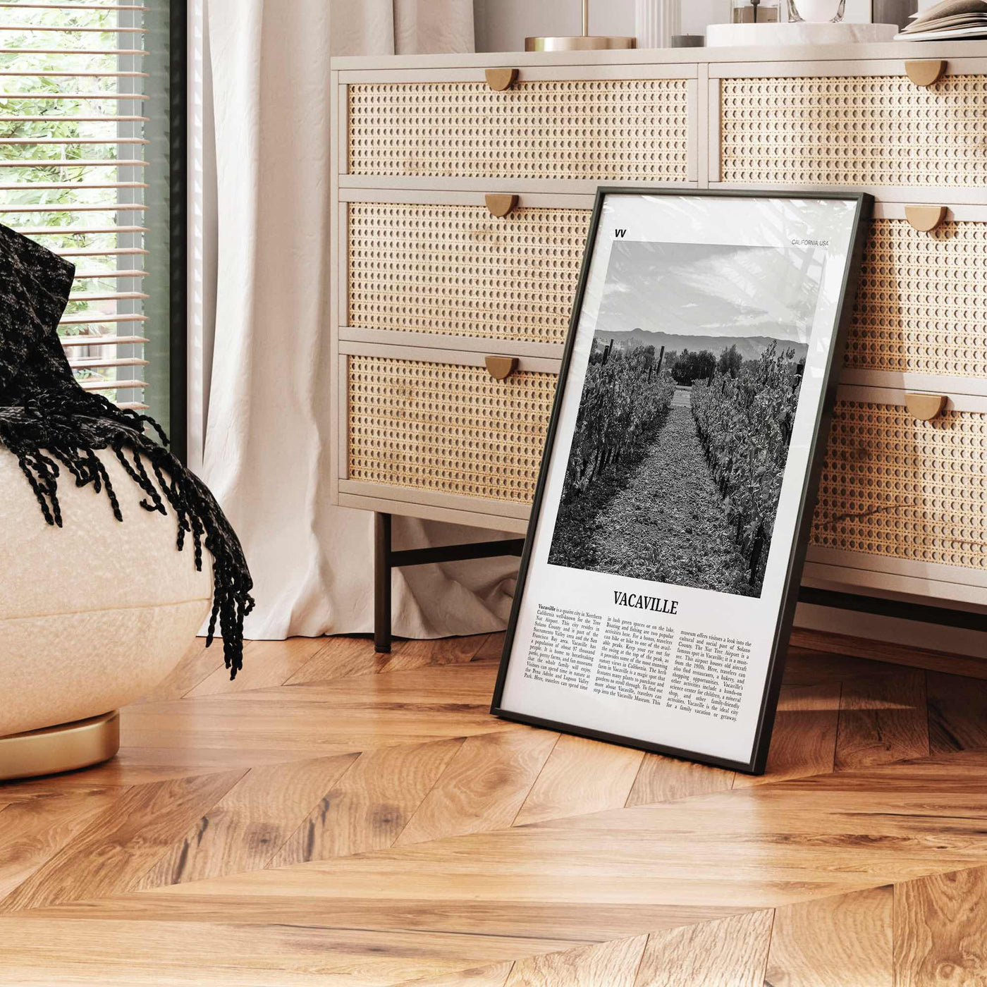 Vacaville Print Black and White, Vacaville Wall Art, Vacaville Poster, Vacaville Photo, Vacaville Wall Décor, Vacaville Map, California, USA