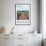 Vacaville Travel Color Poster