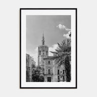 Valencia Photo B&W Poster