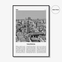 Valencia Print Black and White No 2, Valencia Wall Art, Valencia Poster, Valencia Photo, Valencia Wall Decor, Spain, València, España