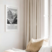 Valle d’Aosta Print Black and White, Valle d’Aosta Art, Valle d’Aosta Poster, Valle d’Aosta Photo, Valle d’Aosta Décor, Valle d’Aosta Map