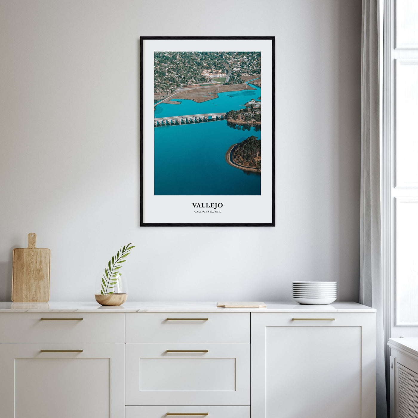 Vallejo Portrait Color Poster