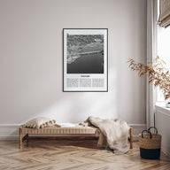 Vallejo Travel B&W Poster