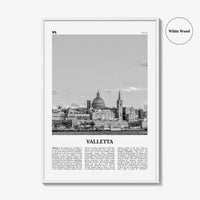 Valletta Print Black and White, Valletta Wall Art, Valletta Poster, Valletta Photo, Valletta Wall Décor, Malta, il-Belt