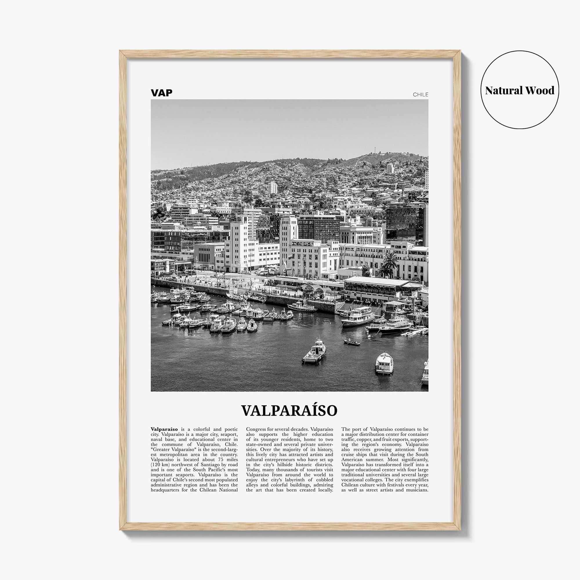 Valparaiso Print Black and White, Valparaíso Wall Art, Valparaíso Poster, Valparaíso Photo, Chile, Valparaíso, South America