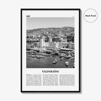 Valparaiso Print Black and White, Valparaíso Wall Art, Valparaíso Poster, Valparaíso Photo, Chile, Valparaíso, South America