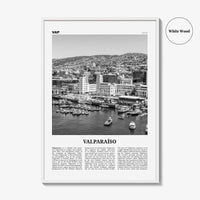 Valparaiso Print Black and White, Valparaíso Wall Art, Valparaíso Poster, Valparaíso Photo, Chile, Valparaíso, South America
