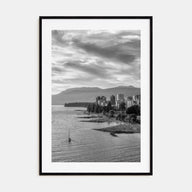 Vancouver, Canada Photo B&W No 2 Poster