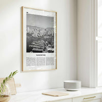 Vancouver Print Black and White Canada No 1, Vancouver Wall Art, Vancouver Poster, Vancouver Photo, British Columbia, North America