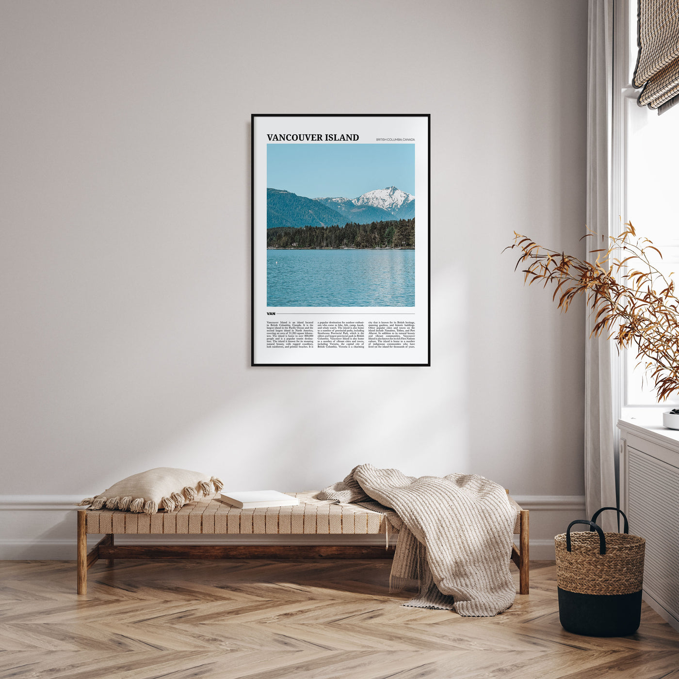 Vancouver Island Travel Color Poster