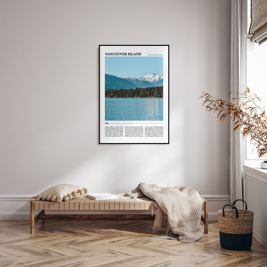 Vancouver Island Travel Color Poster