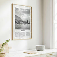 Varenna Print Black and White, Varenna Wall Art, Varenna Poster, Varenna Photo, Varenna Wall Décor, Varenna Map, Italy