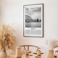 Varenna Print Black and White, Varenna Wall Art, Varenna Poster, Varenna Photo, Varenna Wall Décor, Varenna Map, Italy
