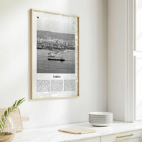 Varna Print Black and White, Varna Wall Art, Varna Poster, Varna Photo, Varna Wall Décor, Varna Map, Bulgaria