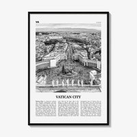 Vatican City Print Black and White, Vatican City Wall Art, Vatican City Poster, Vatican Photo, Italy, Italia, Vaticano, Vaticanae, Europe