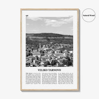 Veliko Tarnovo Print Black and White, Veliko Tarnovo Wall Art, Veliko Tarnovo Poster, Veliko Tarnovo Photo, Veliko Tarnovo Décor, Bulgaria