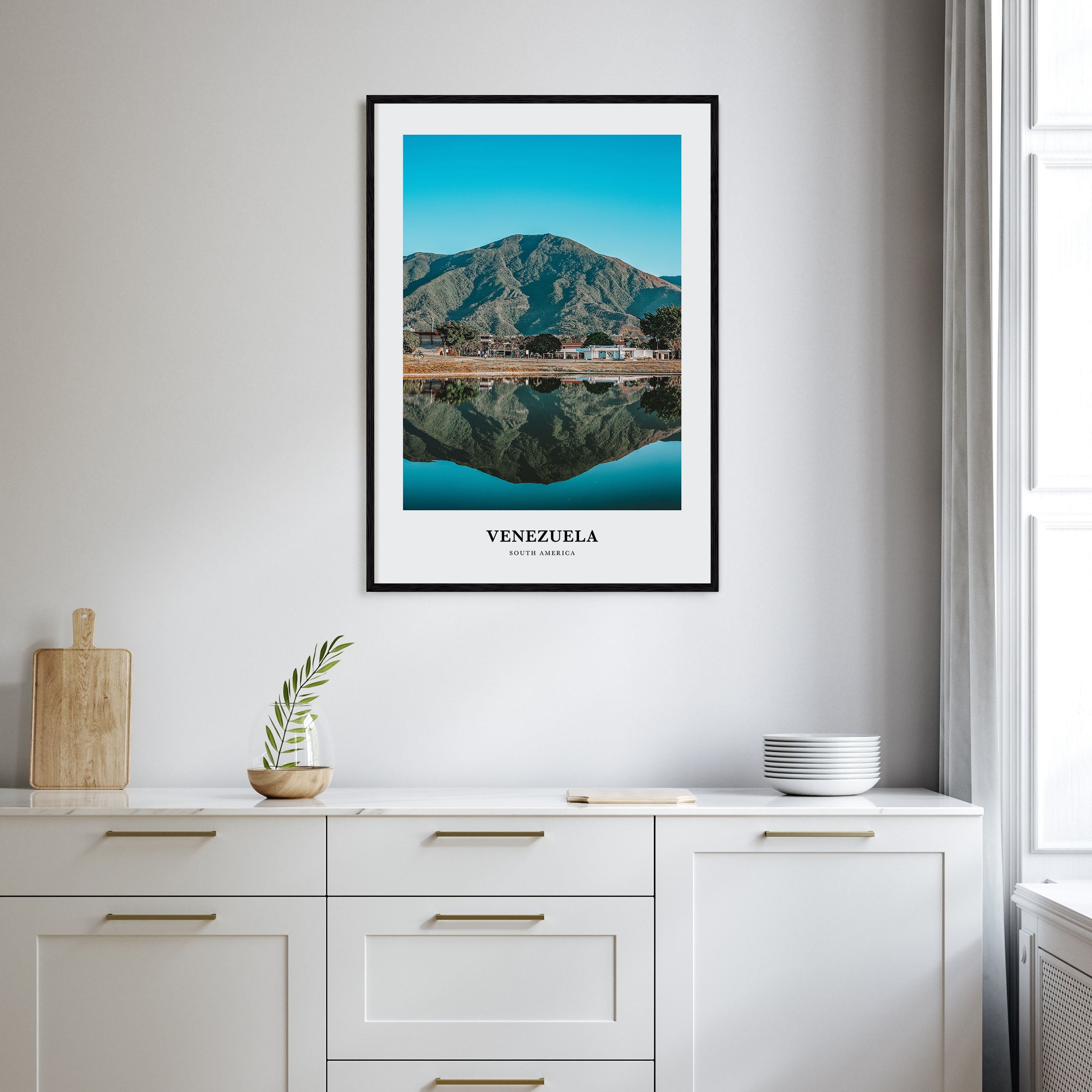 Venezuela Portrait Color No 1 Poster