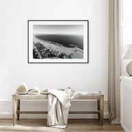 Venice Beach Landscape B&W Poster