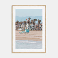 Venice Beach Photo Color No 1 Poster